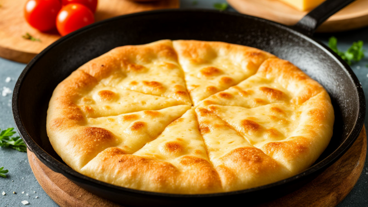 Делаю такое ленивое хачапури каждый день на завтрак за 10 минут: обалденная пышная лепешка с сыром на сковороде Рецепт быстрого хачапури на сковороде: идеальны...