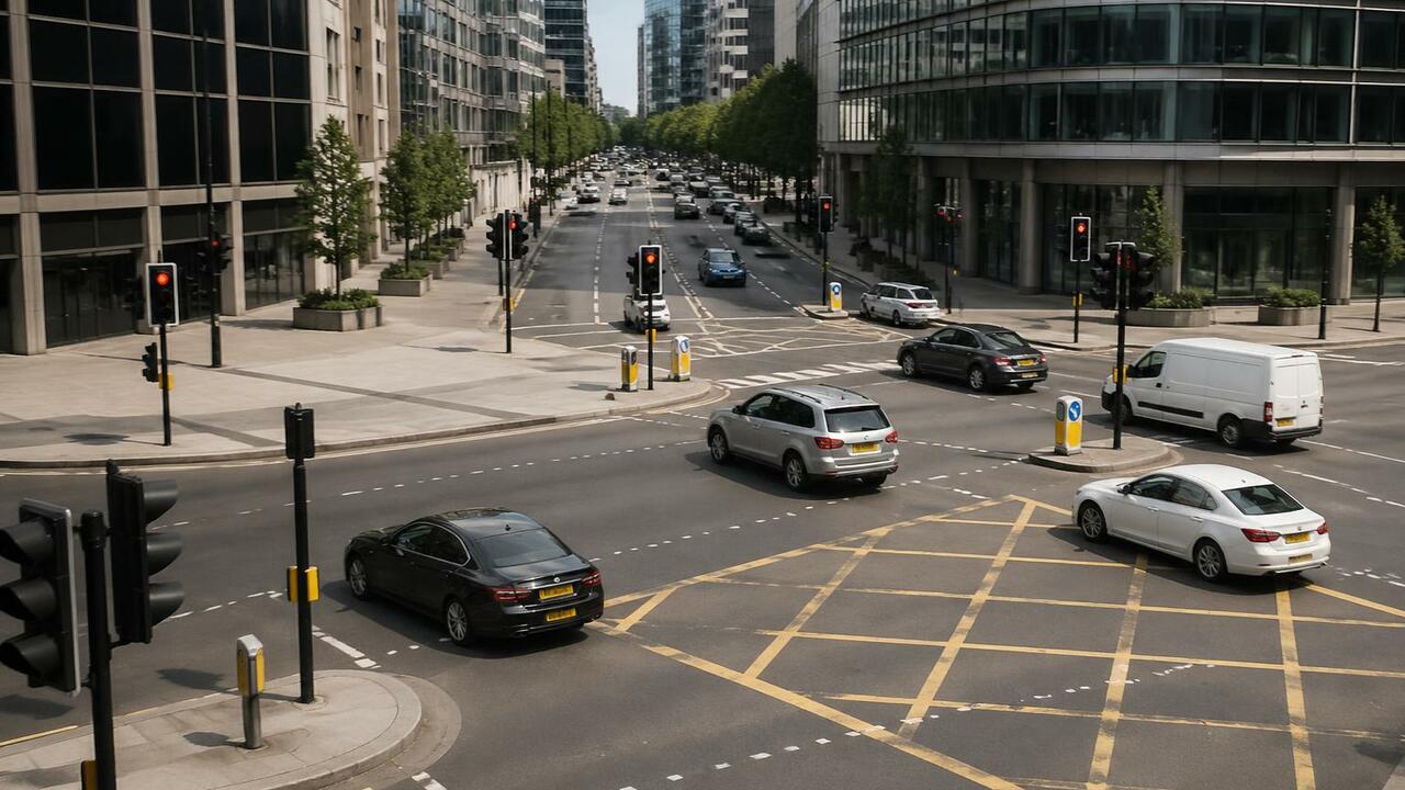 На перекрёстке Ломоносова и Воскресенской в Арх...