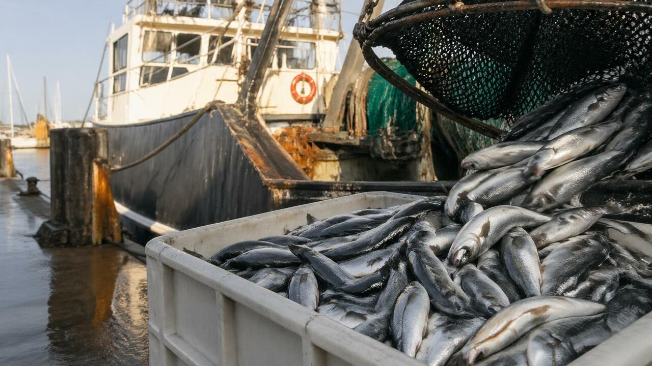 Траулер «Викинг» доставил в Архангельск 130 тон...