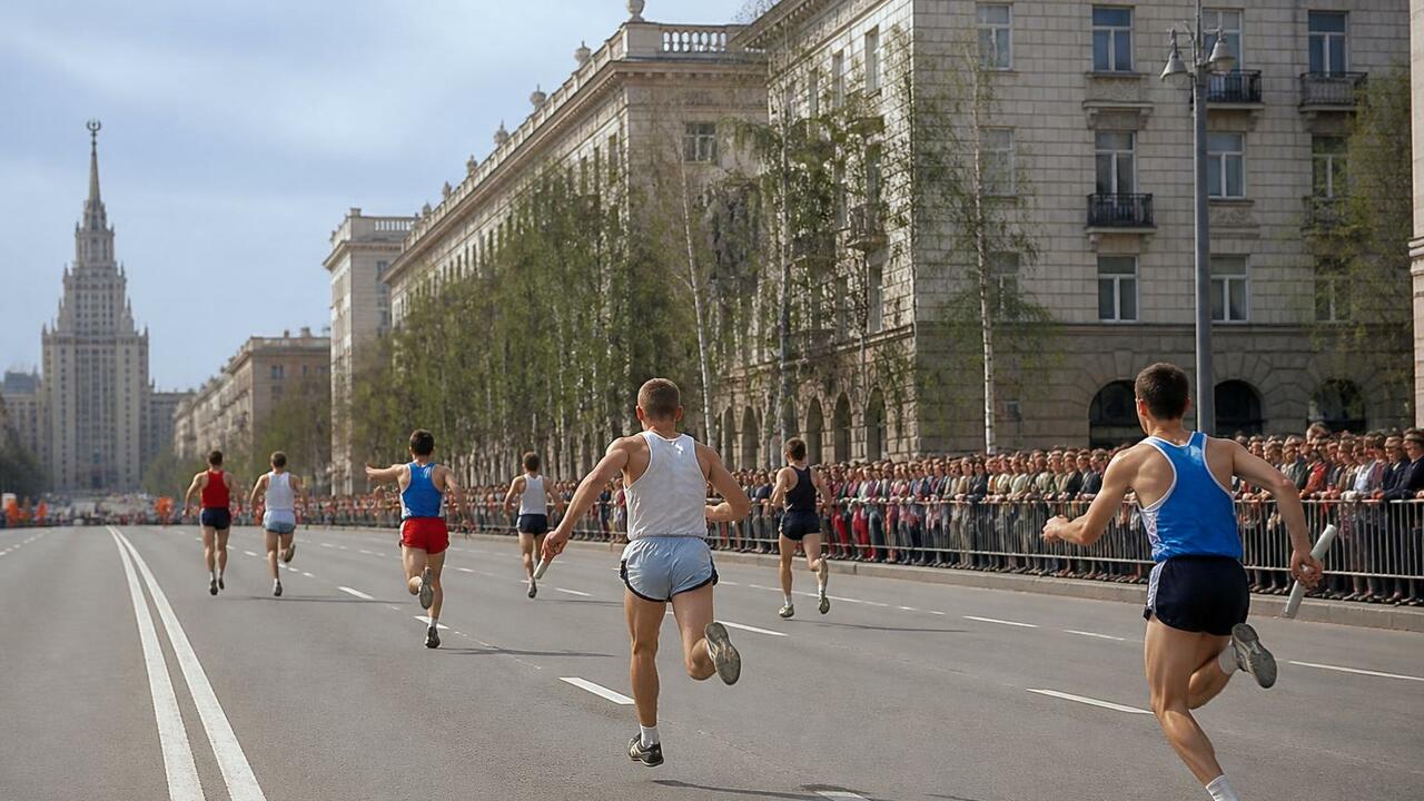 В Архангельске состоялась 80-я Майская эстафета...