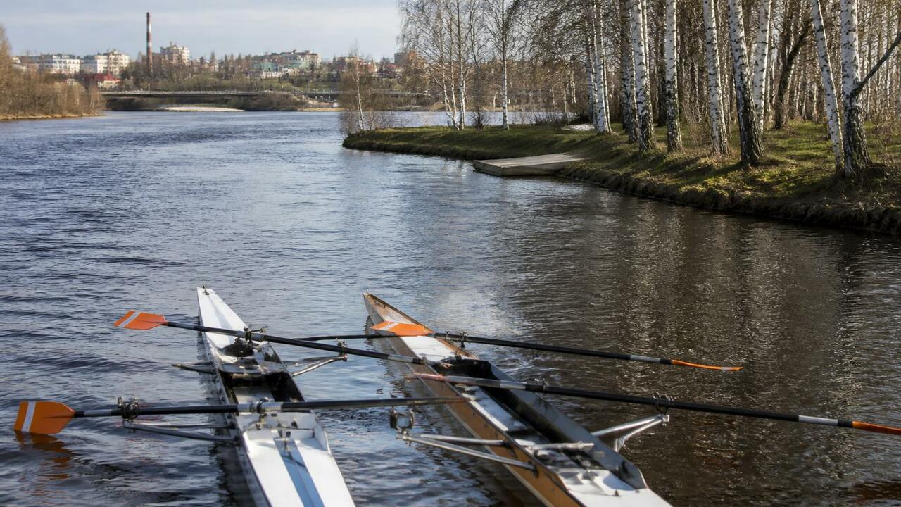 Олимпийский чемпион по гребле Максим Опалев при...