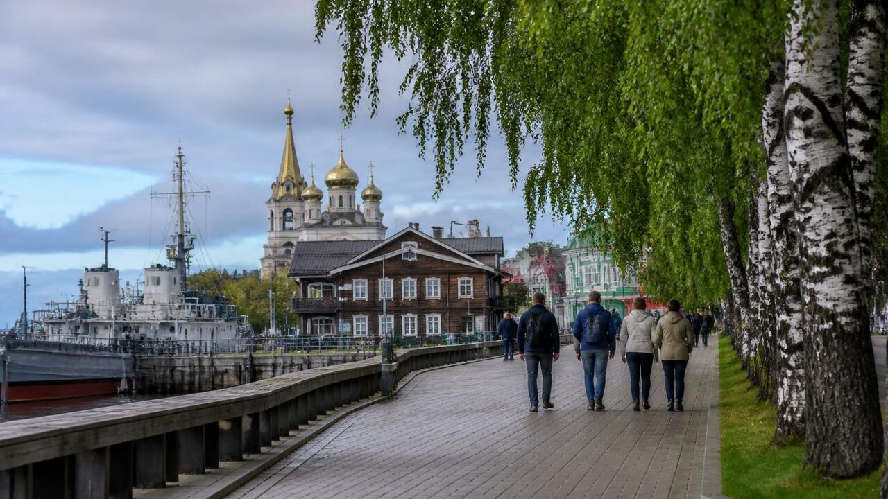В Архангельске протестировали новый туристическ...