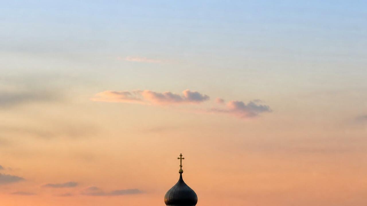 Крестный ход к чудотворной иконе «Одигитрия» со...