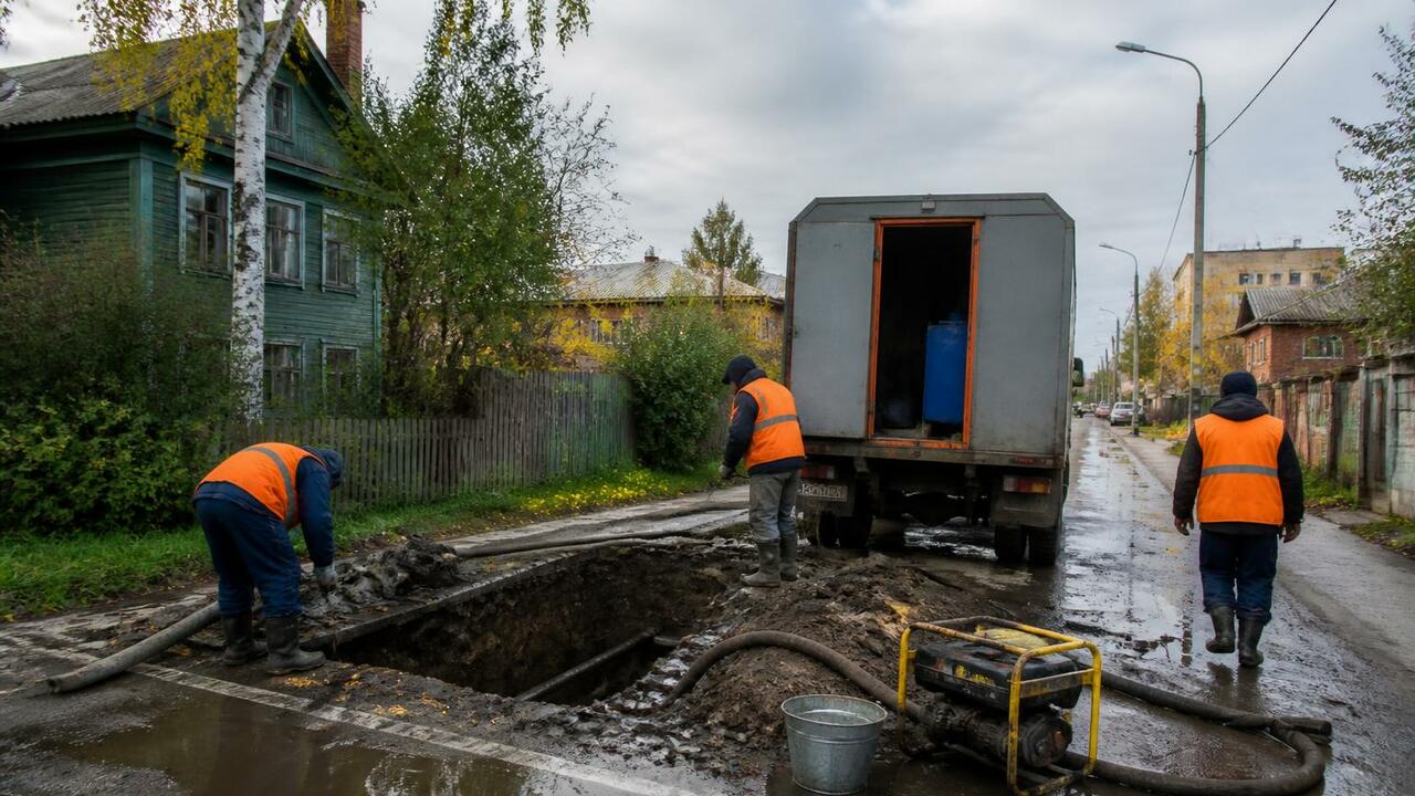 В Архангельске 20 июня плановые отключения воды...