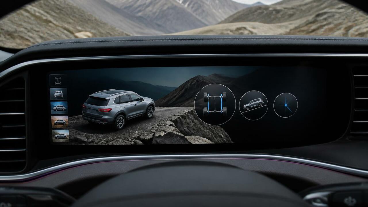 Mitsubishi показала цифровую приборную панель н...