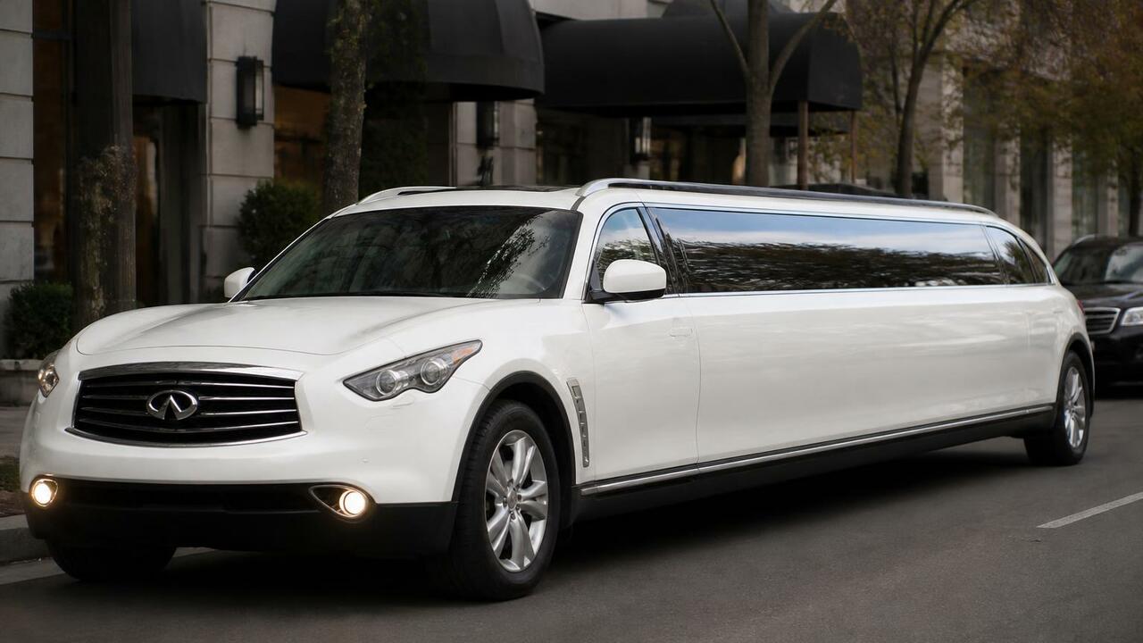 14-местный лимузин Infiniti FX продают в РФ за 4,5 млн В Москве продают уникальный 14-местный лимузин ...