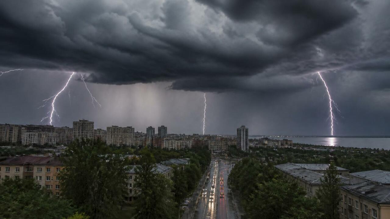 22 июня в Архангельской области ожидается гроза...