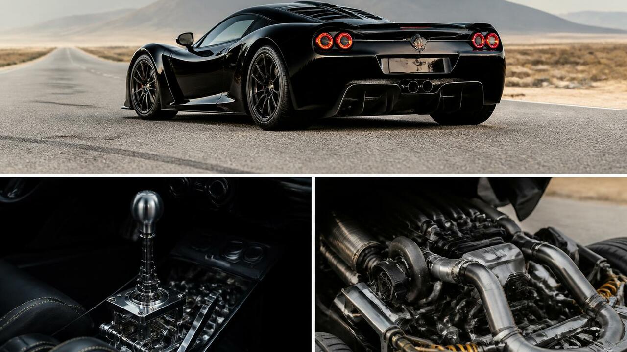 Hennessey назвал Venom F5-M мощнейшим авто на механике Hennessey Special Vehicles выпустила ручную вер...