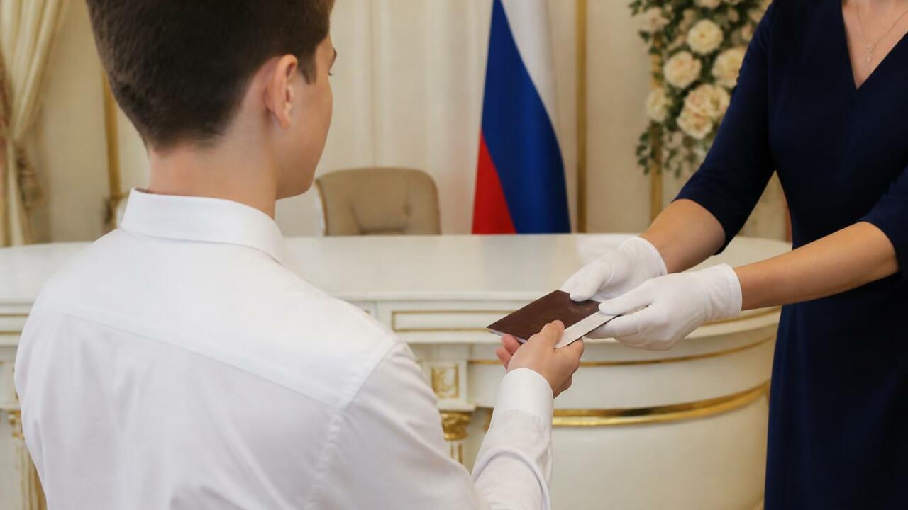В Поморье 45 подростков получили паспорта на то...