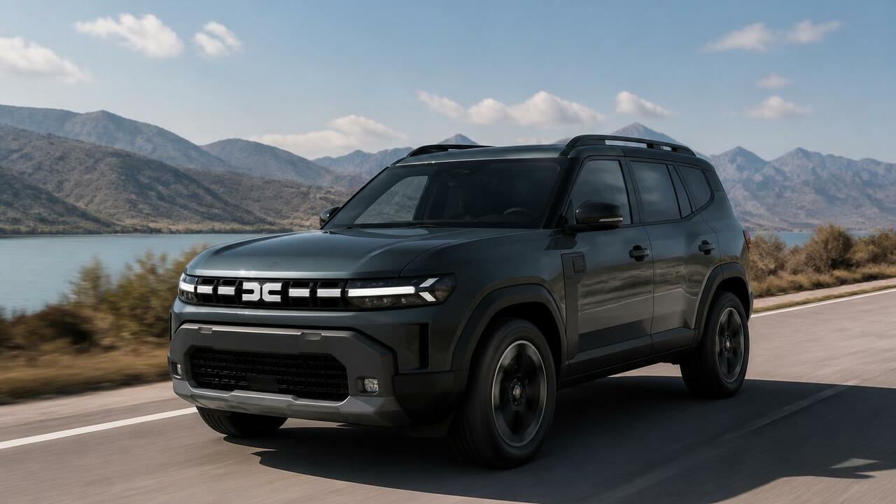 Новый кроссовер Dacia Striker выходит на европе...