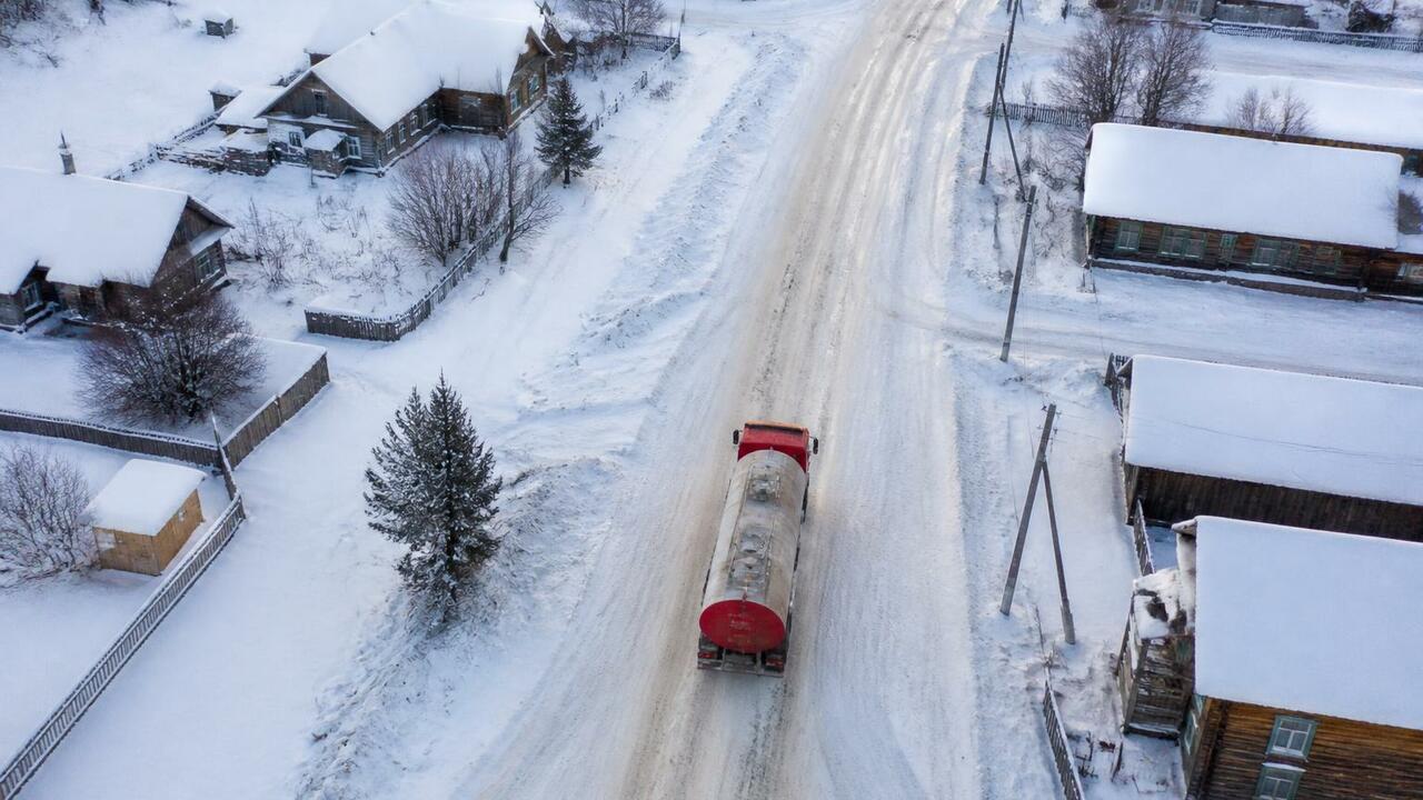 В Архангельской области продолжается северный з...