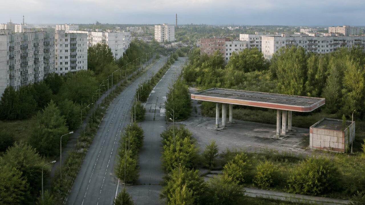 Бензиновый кризис в Архангельске ударил по благоустройству города Бензиновый кризис в Архангельске привел к остан...