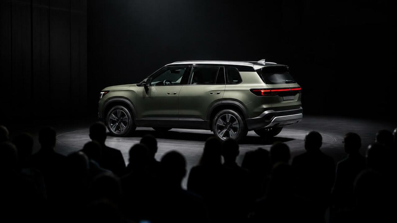 Mitsubishi показала новый Pajero для избранных Mitsubishi представила новое поколение внедорож...