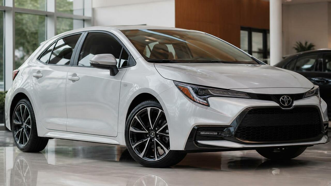 Toyota представила обновленный хэтчбек Corolla ...