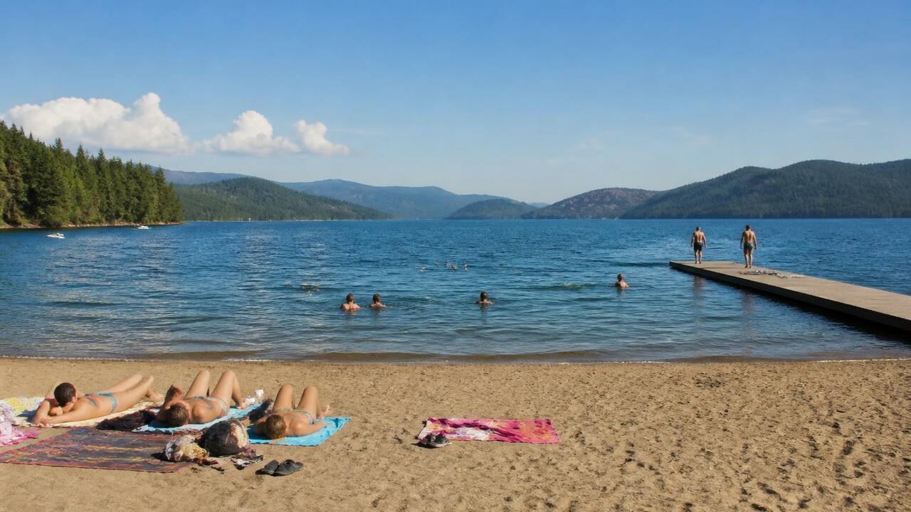 В Архангельской области открыты 7 пляжей для купания в жару до +30°С В Архангельской области открыты семь официальны...
