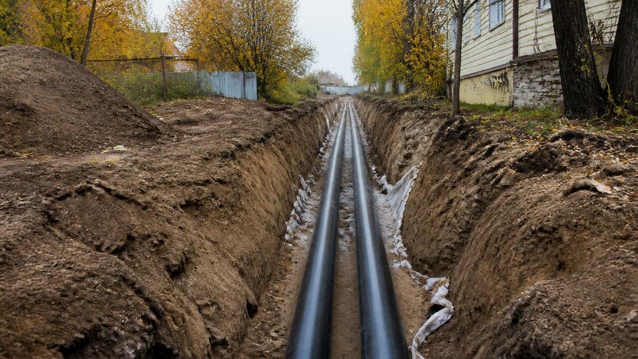 В Архангельске завершают реконструкцию водопровода в Маймаксе В Маймаксе завершается реконструкция водопровод...