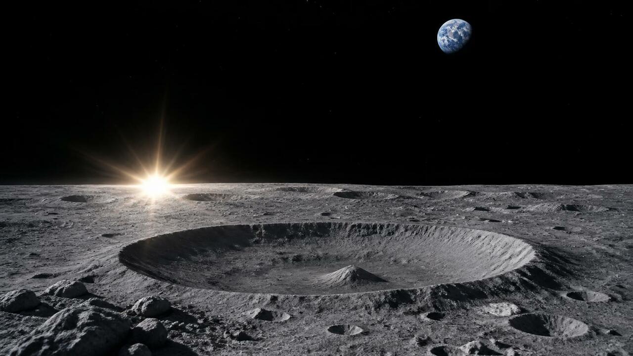SpaceX ракета врежется в Луну: учёные готовят наблюдение 5 августа 2026 года ступень ракеты SpaceX Falco...