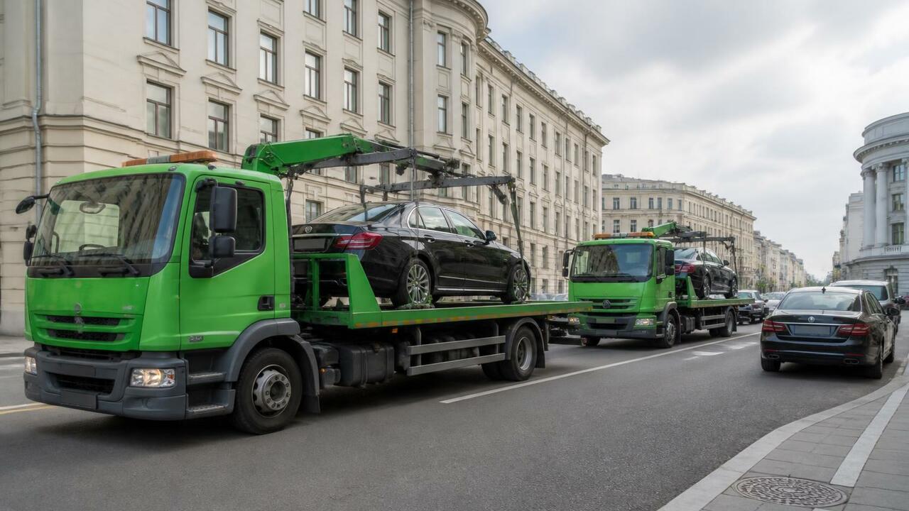 Эти престижные автомобили чаще всего забирают эвакуаторы в Москве В Москве с начала 2026 года эвакуировали почти ...