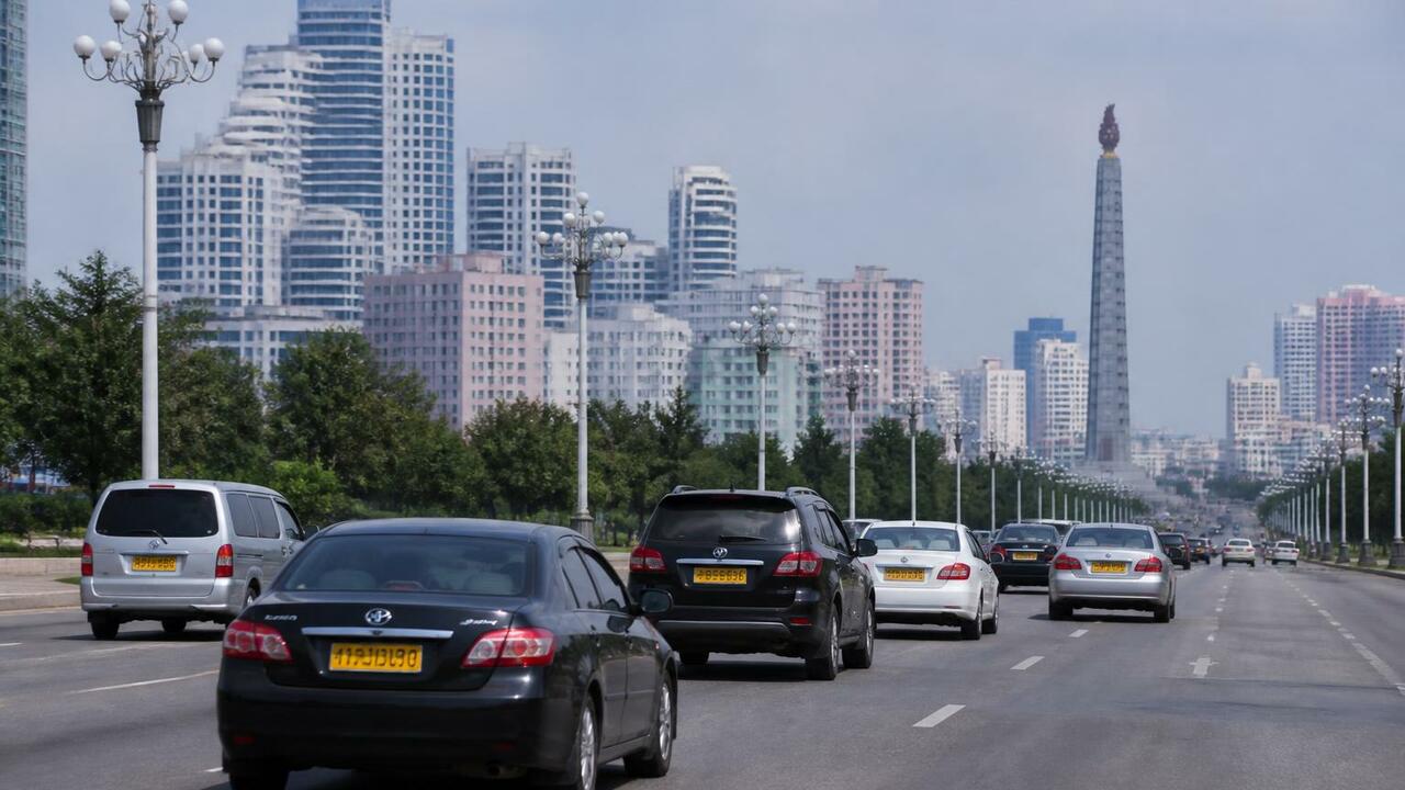 Число частных автомобилей в Пхеньяне превысило ...