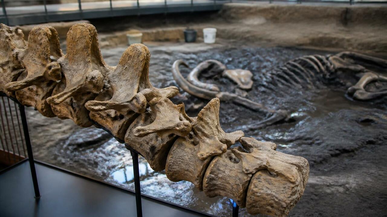 В позвоночниках саблезубых кошек из Ла-Бреа обн...