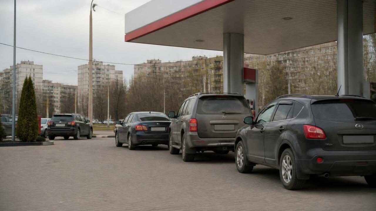В Архангельске на заправках уменьшились очереди...