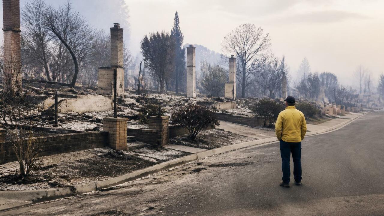 Лесные пожары в Спокане уничтожили до 1110 стро...