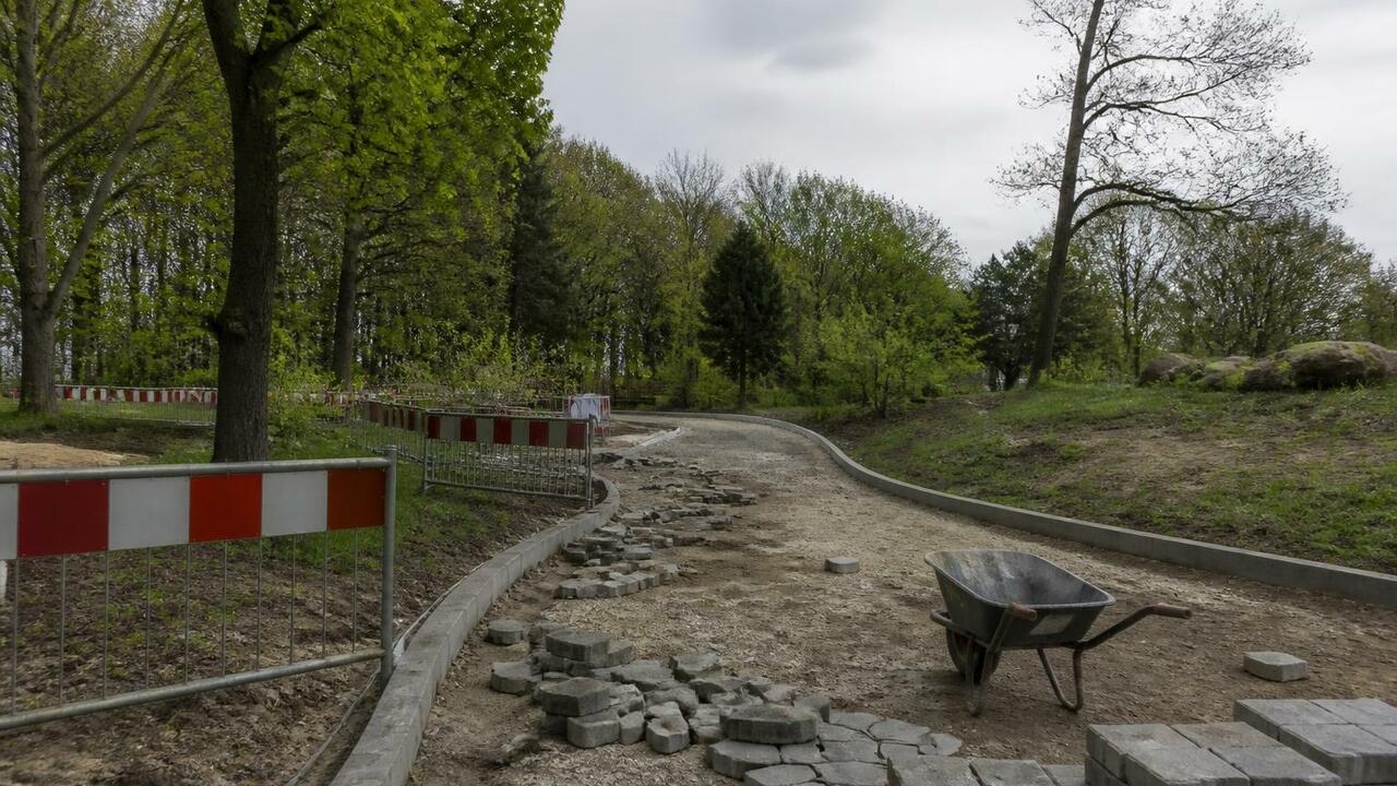 В Архангельске затягивается благоустройство в парке Ломоносова Благоустройство парка Ломоносова в Архангельске...