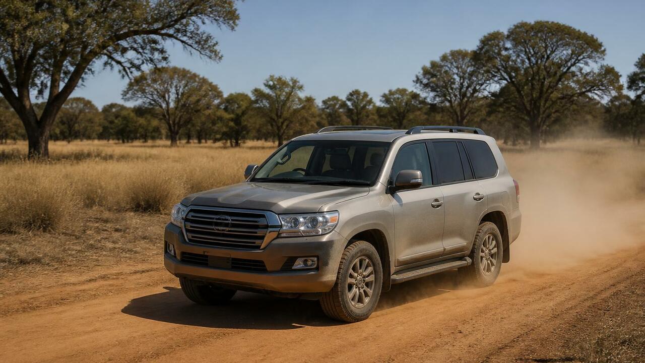 Австралийский Land Cruiser 200 с пробегом 999 9...