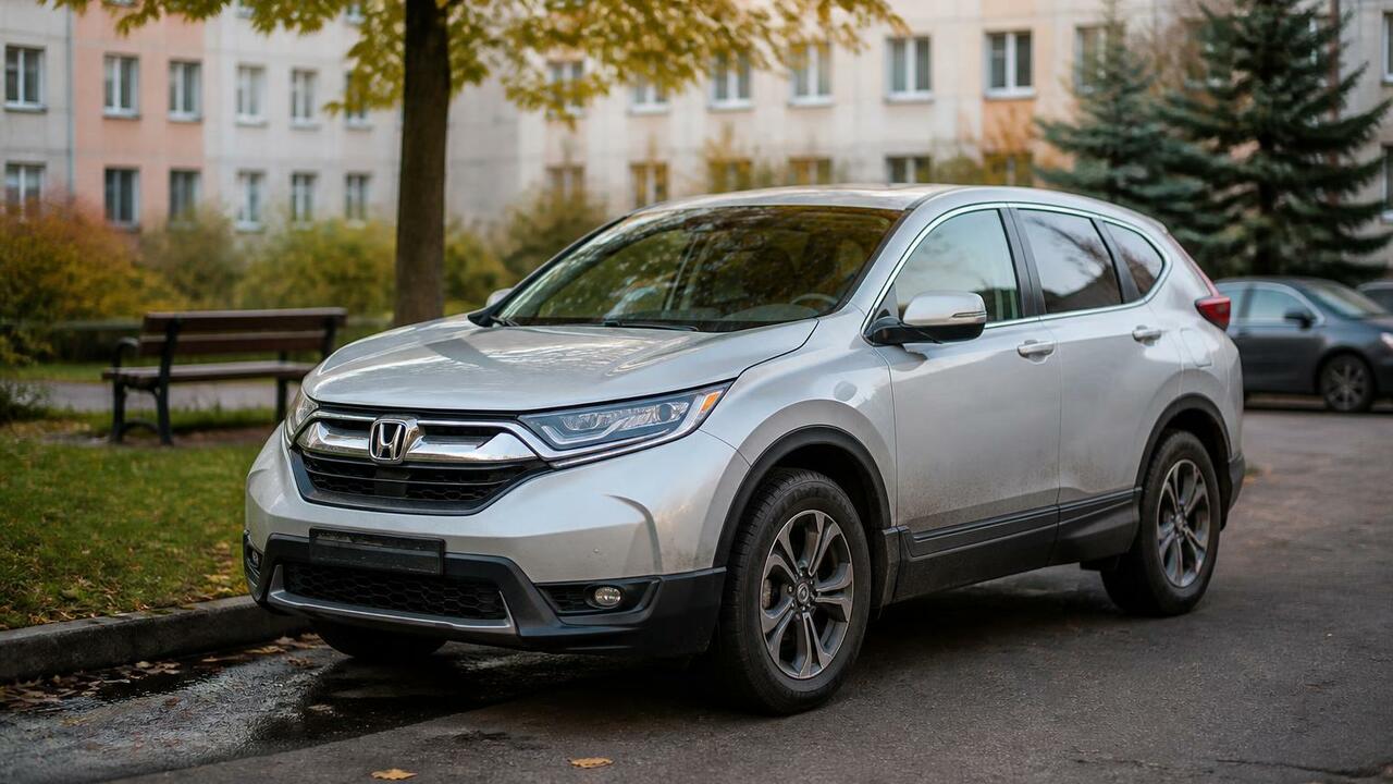 Honda CR-V шестого поколения завозят в Россию п...