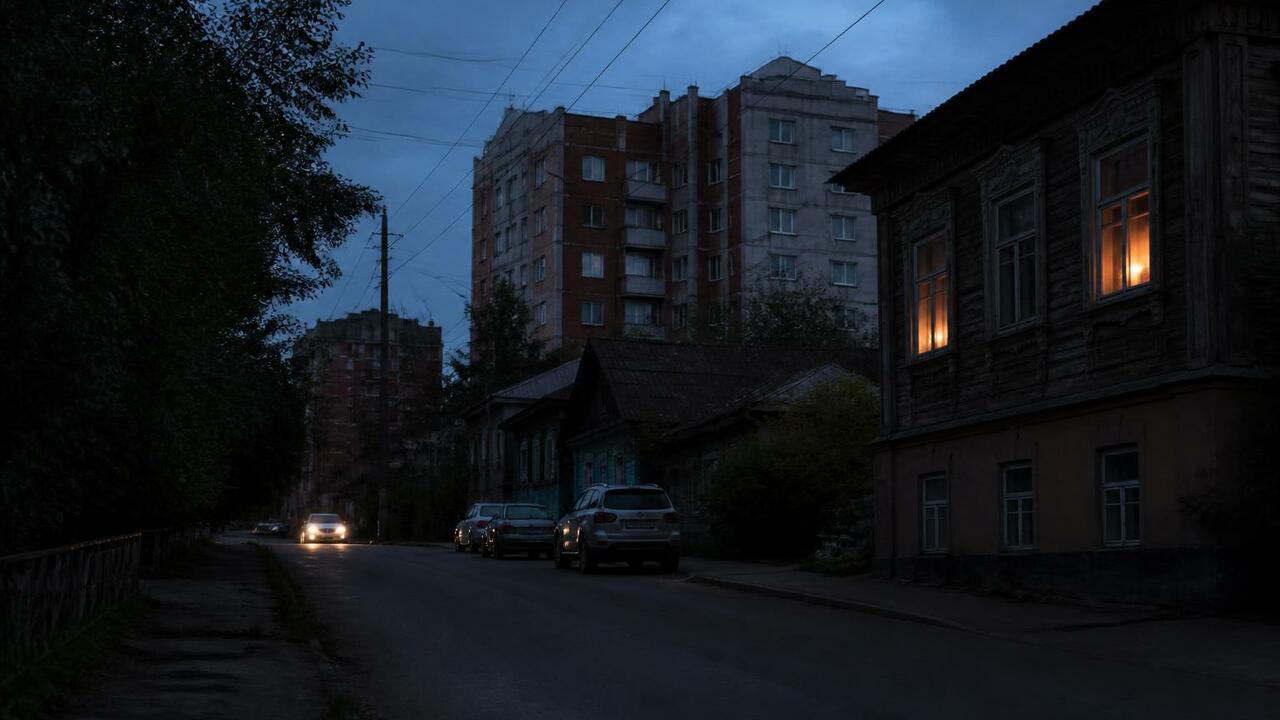 В Привокзальном микрорайоне Архангельска вечеро...