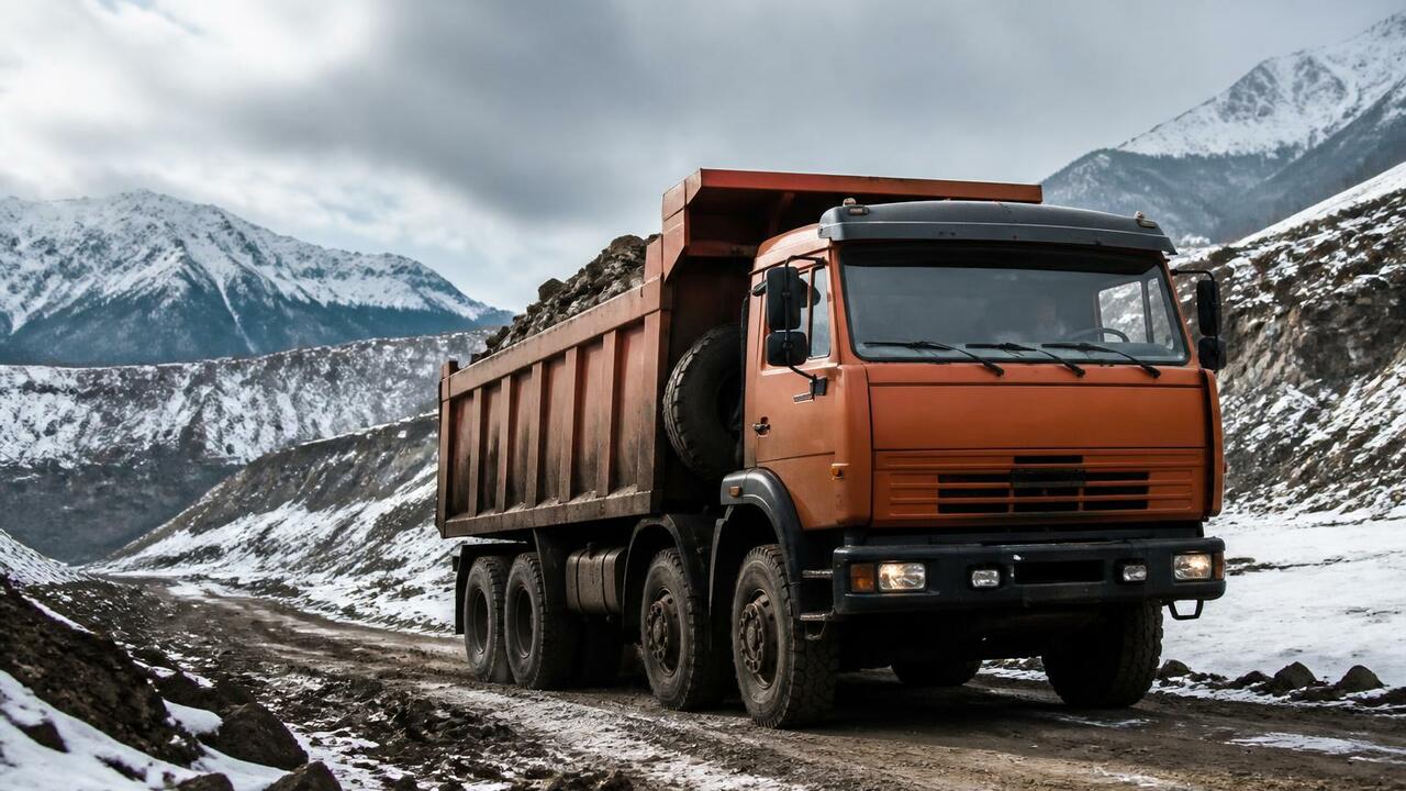 Самосвал БАЗ отправили на опытно-промышленную э...