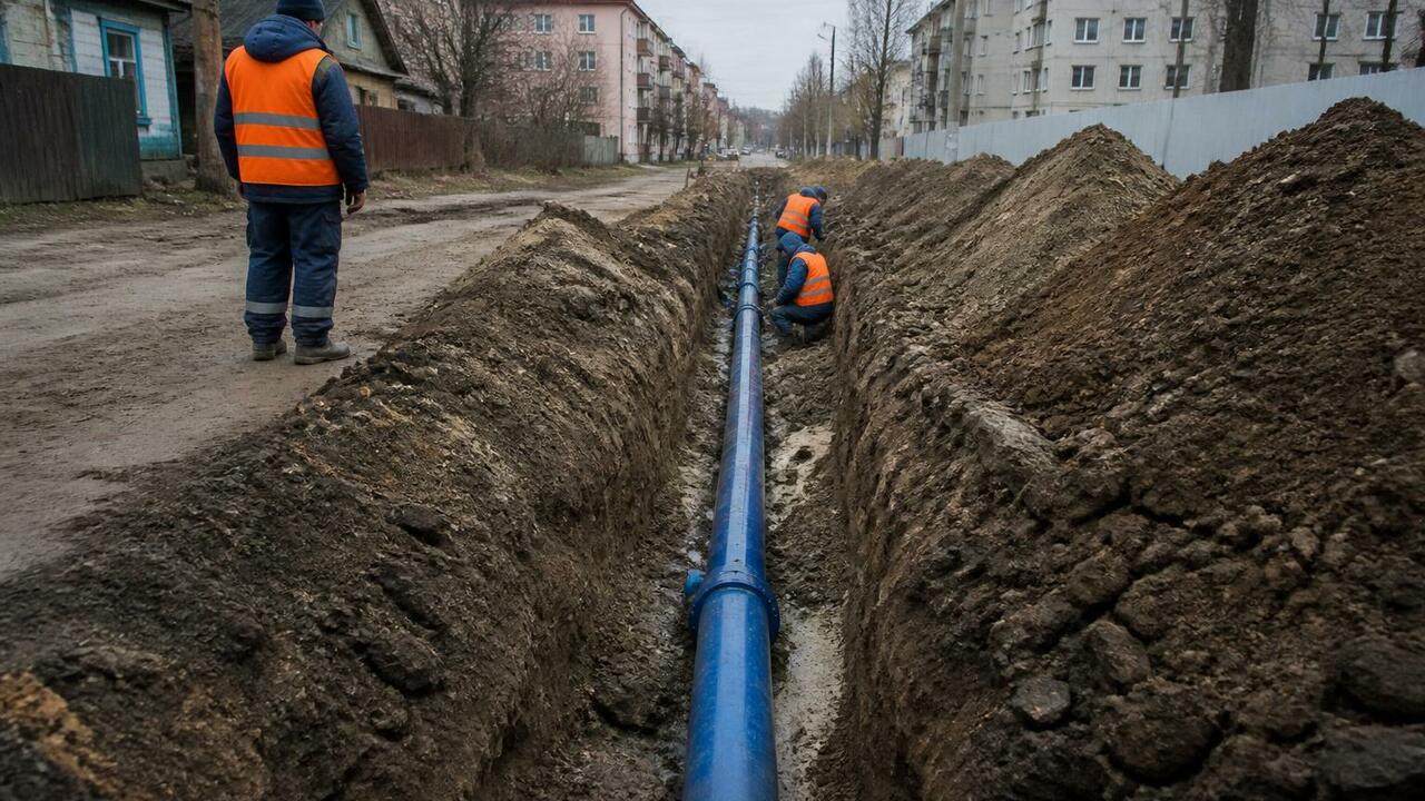 В Няндоме в рамках модернизации водоснабжения п...