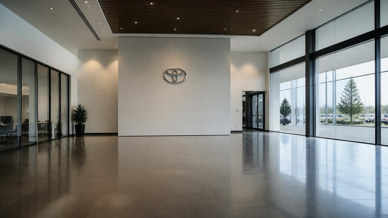 Toyota столкнулась с падением продаж из-за слаб...