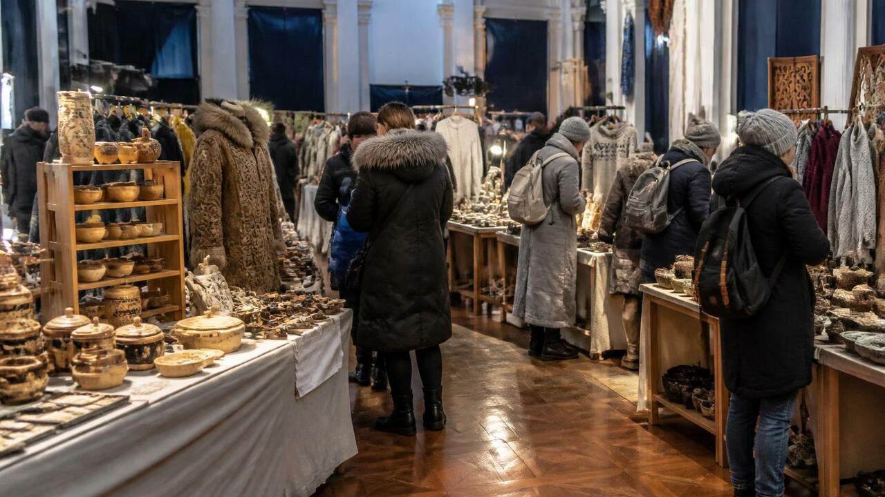 В Архангельске открылась выставка креативной продукции местных брендов В Архангельске прошла выставка креативной проду...
