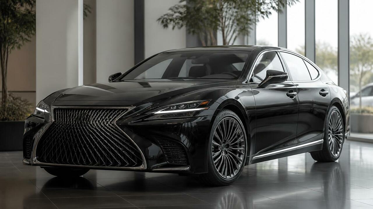 В Японии начались продажи обновленного Lexus LS...