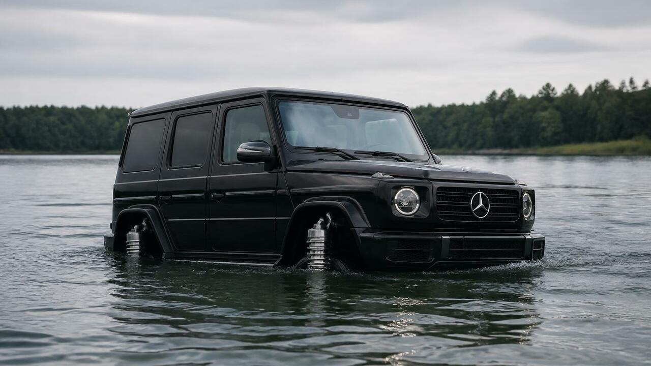 Mercedes-Benz запатентовал систему плавучести д...