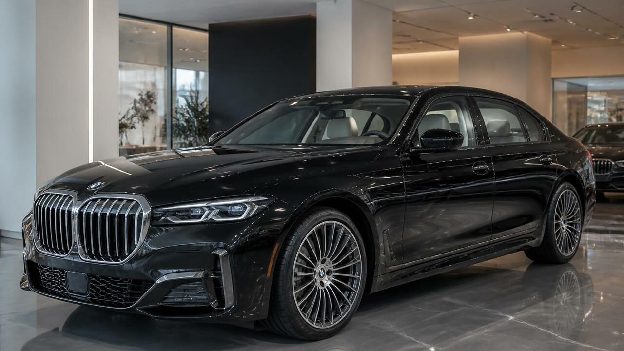 В Москве и Петербурге появились новые BMW 7-Ser...
