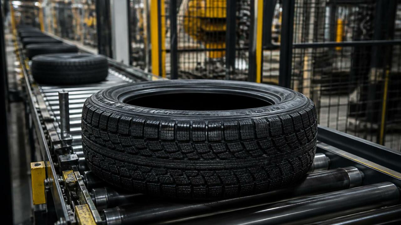 Завод Ikon Tyres во Всеволожске выпустил 200-миллионную шину Завод Ikon Tyres во Всеволожске выпустил 200-ми...
