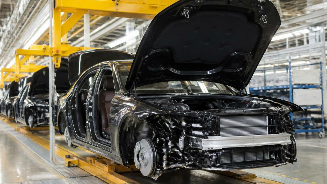 На бывшем заводе Toyota в Санкт-Петербурге выпу...