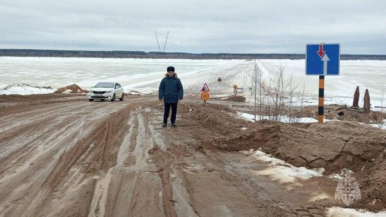 В регионе остаются открытыми 36 ледовых перепра...