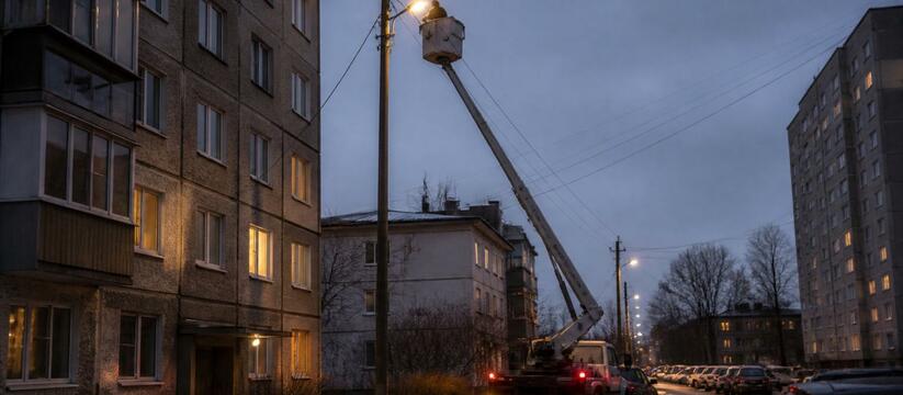 В Архангельске произошло отключение электричест...