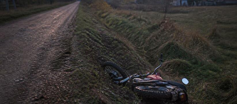 14-летняя девочка на мотоцикле LIFAN попала в Д...