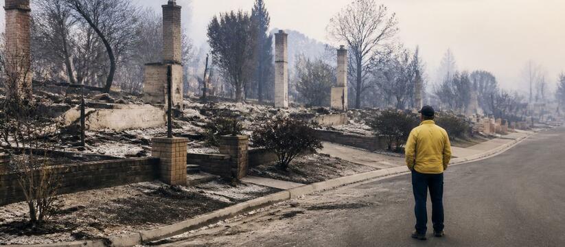 Лесные пожары в Спокане уничтожили до 1110 стро...