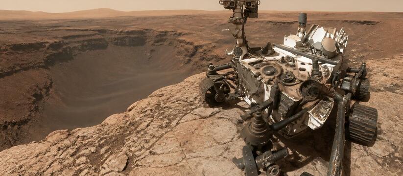 Марсоход NASA Perseverance в 2025 году нашел на...