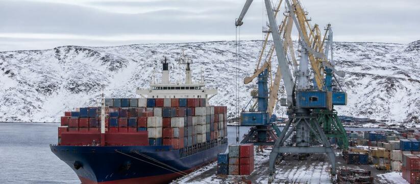 Сухогруз «Сияние Севера» доставил в Певек 2434,...