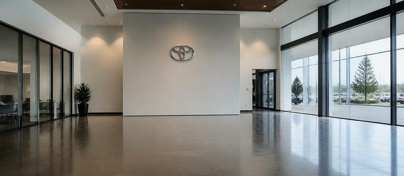 Toyota столкнулась с падением продаж из-за слаб...