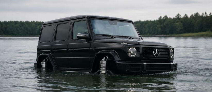 Mercedes-Benz запатентовал плавающий внедорожник G-класса Mercedes-Benz запатентовал систему плавучести д...