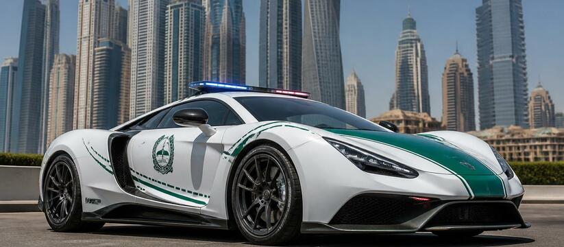 Полиция Дубая получила тюнингованный Ferrari 81...