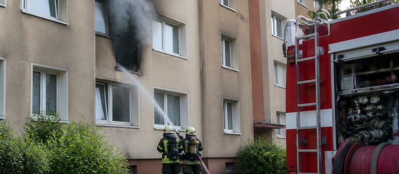 В Архангельске потушили пожар в квартире на улице Федора Абрамова В Архангельске утром 30 сентября загорелась ква...