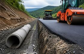 На трассе Козельского округа завершен ремонт до...